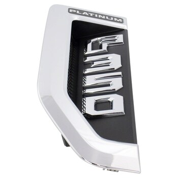Fender Emblem Name Plate - Left, Front (Premium)