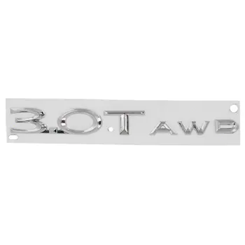 Deck Lid Emblem Name Plate - 3.0L