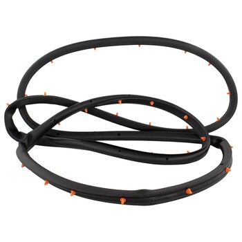 Door Seal Window Weatherstrip - Left, Front