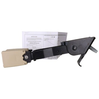 Seat Belt Receptacle And Buckle - Rear