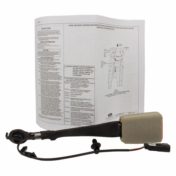Seat Belt Receptacle - Left, Right, Front Main Image