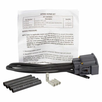 Engine Cooling Fan Motor Connector Wire