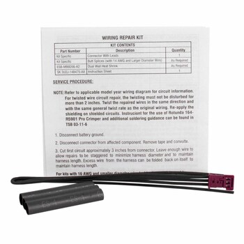 Remote Functions Receiver Module Connector Wire