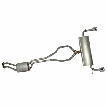And Muffler Exhaust Crossover Pipe - Rear, Center 3.7L