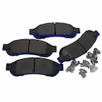 Disc Brake Pad Set Kit Lining - Rear Main Image