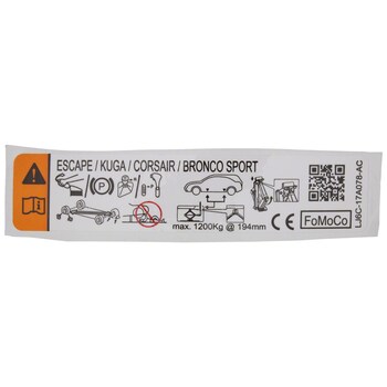 Engine Decal Jack Operation Sticker