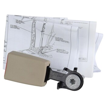 Seat Belt Receptacle Buckle - Left, Rear (Eddie Bauer)