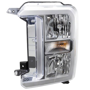 Headlight <br>A non sealed beam style Halogen housing Composite - Left, Front