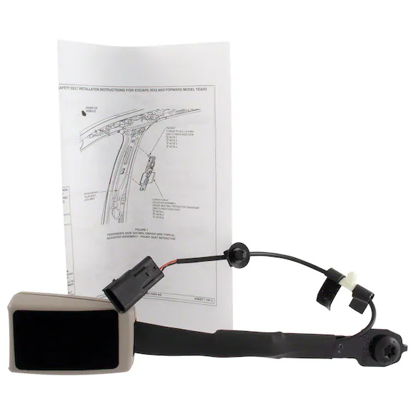 Seat Belt Receptacle Buckle - Left, Front Main Image