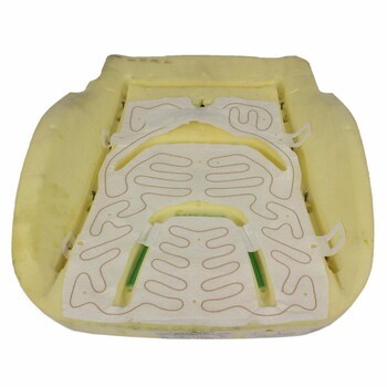 Seat Cushion Foam Back Cover And Pad - Right, Front, Driver