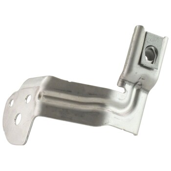 A component that facilitates the mounting of HVAC Air Door Actuator to which Heater Core Case or related