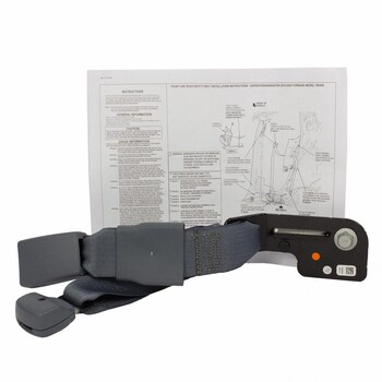 Seat Belt Receptacle And Buckle - Left, Rear