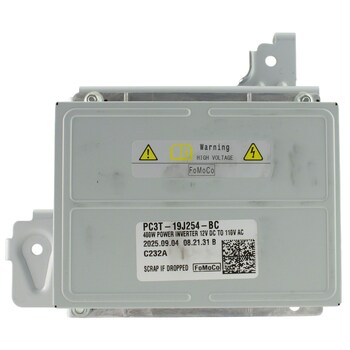 Power Inverter Low Air Pressure Sender Cover In cab - Outlet