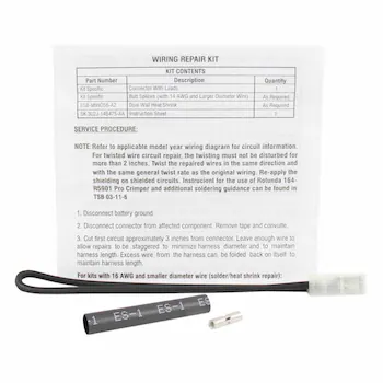 Window Defroster Grid Terminal Connector Wire