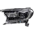 Sealed Beam Headlight - Left, Front Main Image