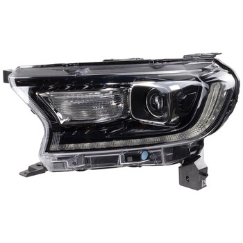 Sealed Beam Headlight - Left, Front