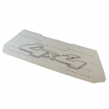 Truck Bed Decal Name Plate