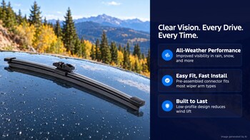 Motorcraft 9-inch Rear Windshield Wiper Blade - Ford Bronco Sport - WW901A