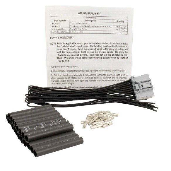 Digital Sound Processing Unit Connector Wire - 20 Cavity Main Image