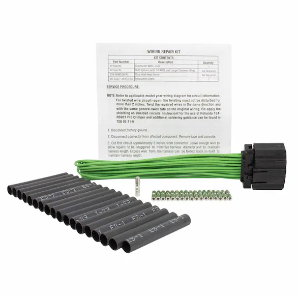 Cruise Control Switch Connector Wire - 18 Cavity, Front Main Image