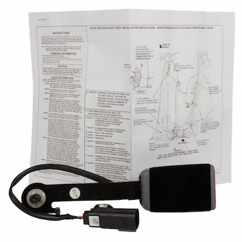 Seat Belt Receptacle - Rear, Center