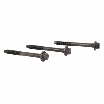 Flanged Hex Head Bolt - M6 x 55MM, Front
