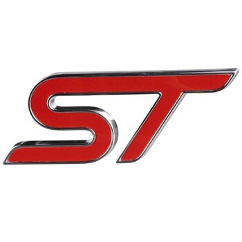 Emblem <br>"ST" Hatch Decal License shield Nameplate OrNament Tail gate Molding (ST)