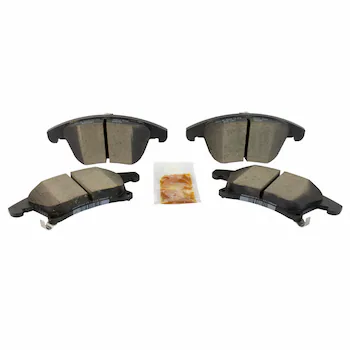 Disc Brake Pad Set Kit Lining - Front (Hybrid, AT)
