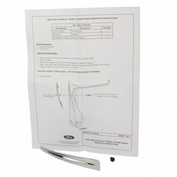 Wheel Cover 20 X 8" Cast Alum Polished