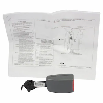 Seat Belt Receptacle And Buckle - Right, Rear, Center