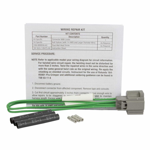 Headlight High / Low Beam Light Connector Wire Main Image