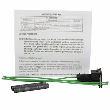 Exhaust Gas Recirculation (EGR) System Module Connector Wire