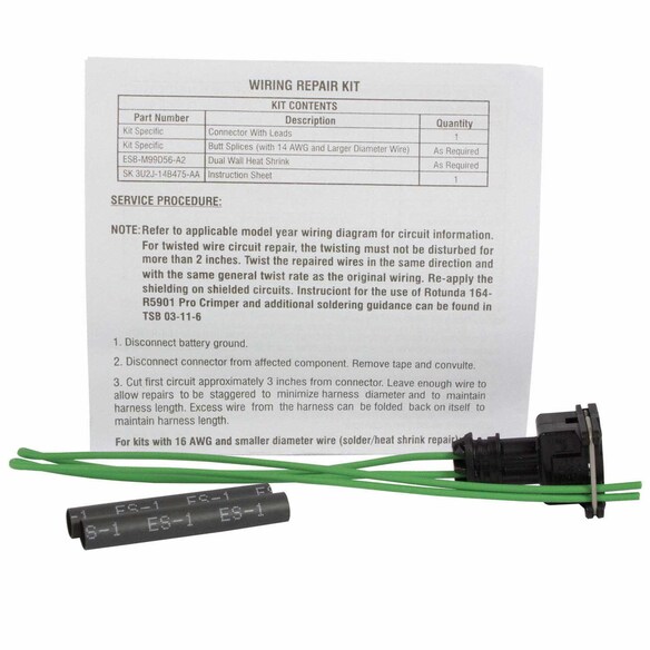 Exhaust Gas Recirculation (EGR) System Module Connector Wire Main Image