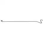 Hood / Trunk Prop Rod Stay Main Image