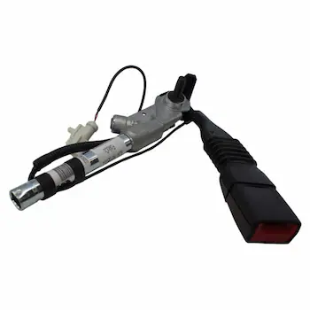 Seat Belt Receptacle Buckle Pretensioner - Right, Front