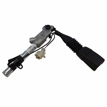 Seat Belt Receptacle Buckle Pretensioner - Left, Front