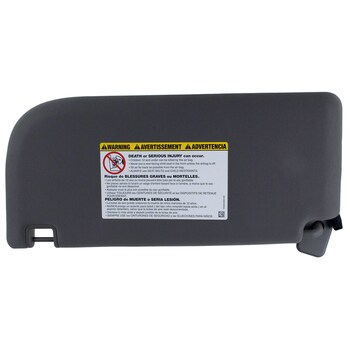 Sun Visor - Right, Front, Rear