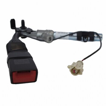 Seat Belt Receptacle Buckle Pretensioner - Left, Front