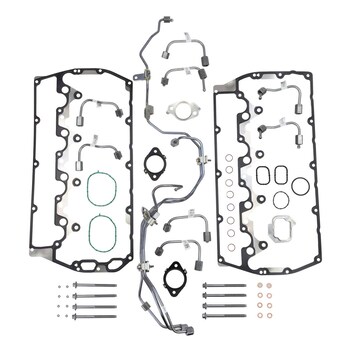 Engine Cylinder Head Gasket Set Kit Top End <br>Engine - 6.7L