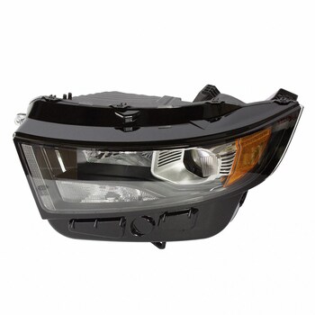 Sealed Beam Headlight - Left, Front