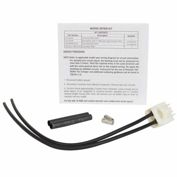 Hvac Blower Motor Connector Wire - Front, Rear Main Image