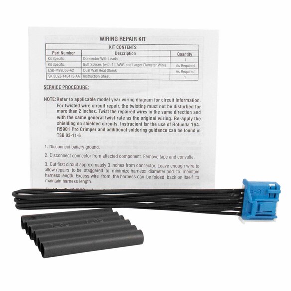 Air Inlet Mode Door Connector Wire Main Image