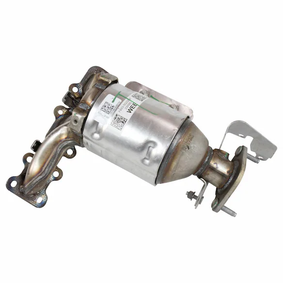 Catalytic Converter with Integrated Exhaust Manifold And Catalyst - Front 3.7L Main Image