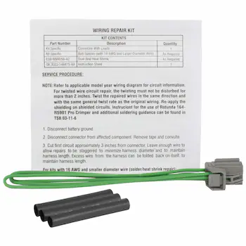Seat Recline Motor Connector Wire