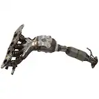 Catalytic Converter with Integrated Exhaust Manifold And Catalyst - 2.0L Main Image