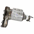 Catalytic Converter with Integrated Exhaust Manifold - Rear 3.7L Main Image