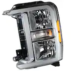 Composite Headlight Sealed Beam - Left, Front Main Image