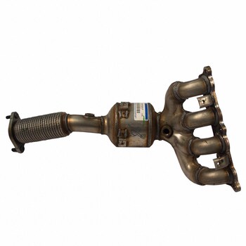 Catalytic Converter with Integrated Exhaust Manifold And Catalyst - 1.6L