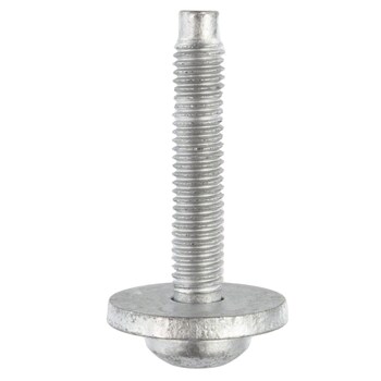 Hex Head Bolt And Washer Applique - M8 x 42, Front