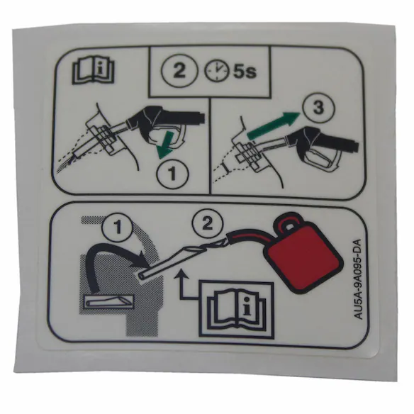 Engine Decal. Engine Sticker. Main Image